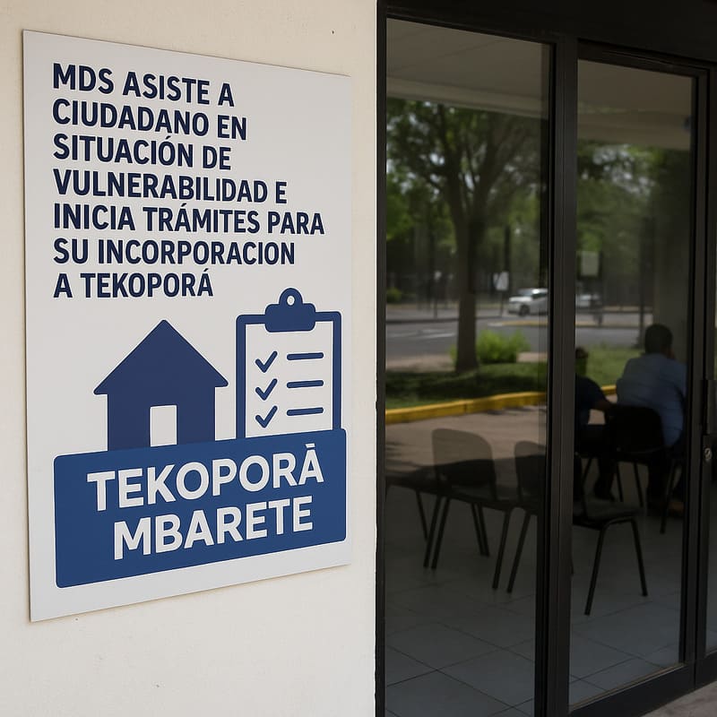 MDS asiste a ciudadano